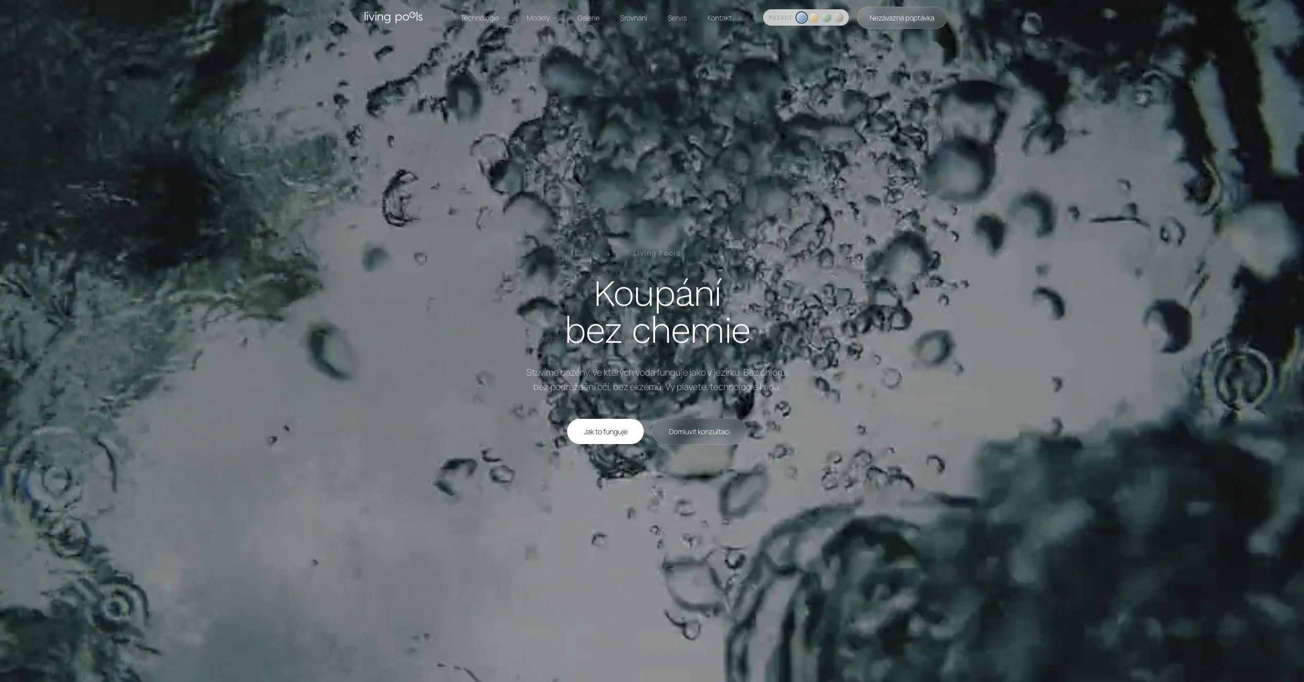 Living Pools — web